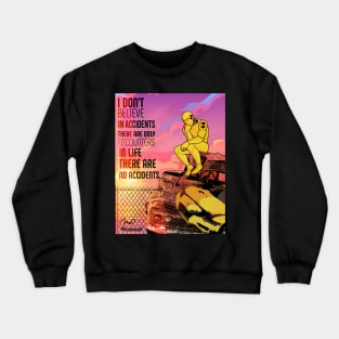 Funny crash test dummy Crewneck Sweatshirt